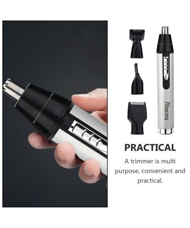 Premium Nose Hair Trimmer & Eyebrow Remover - Portable Personal Care Tool for Effortless Hair Removal - Buy Online on GoSupps.com