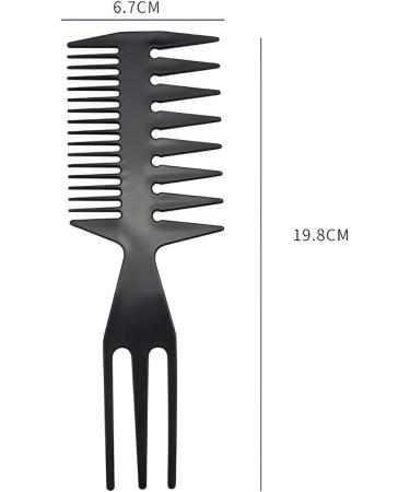 Wide Tooth Comb - Men's & Women's Barber Comb for Shaping, Wet Pick, Styling - Ideal for Most Hair Types - Beard & Hair Stylist Tool - Buy Online on GoSupps.com