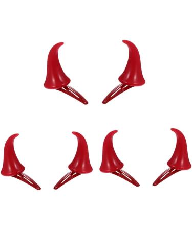 minkissy 9 Pairs Halloween Decorative Red Horn Barrettes Horns Cosplay Small Horn Hair Clips Demon Hair Pin Red Horn Hair Clips Devil Hair Clips Cosplay Horn Cosplay Clip Cute Horn Hairpin - Buy Online on GoSupps.com