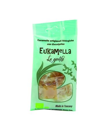 OLIGEA Eukamella La Gentile 40g - 100% organic artisanal candies with Tuscan eucalyptus extracts - MADE IN TUSCANY