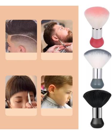 Neck Brushes Neck Duster Brush Hair Brush Duster Brush for Face and Neck Hairdressing-Duster Brush Hairdresser Brush Cleaning Tool for Salon Barber Hairdressers Black + White - Buy Online on GoSupps.com
