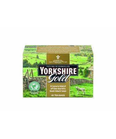 Taylors of Harrogate or Yorkshire Tea de 40 Count Tea Bags (Pack Of 6)