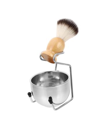 Minkissy 1 Set brush stand suits for men razor for face shaving brush for men shaving brushes for men shaving brushes razor-soap pier mustache-shaving kit set