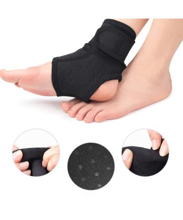 FRCOLOR Sports Foot Protector - Unisex Ankle Protection Sleeve | Anti-Wear Ankle Covers for Fitness | Optimal Support & Comfort | 12x11cm - Buy Online on GoSupps.com