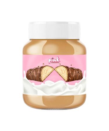 PINK HAZELNUT Bueno flavor spread 400 g with hazelnuts and milk