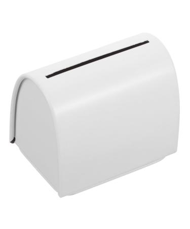 Beavorty Hairdresser-waste blades-storage suitcase Storage of razor planes etui for razor plane blade-drainage container Storage blacksmiths of extraterrestrial white