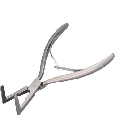 Tape in Hair Extensions Plier Hair Extensions Plier Silvery Stainless Steel Flat Surface Sealing Hair Extension Tools for Women Hair Extension Tools - Buy Online on GoSupps.com