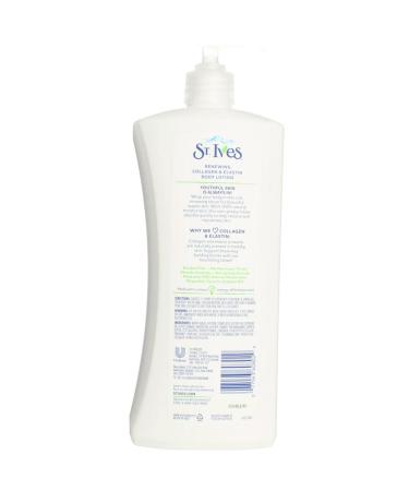 St. Ives Renewing Collagen & Elastin Body Lotion 21 fl oz - Hydrating Skin Care - Buy Online on GoSupps.com