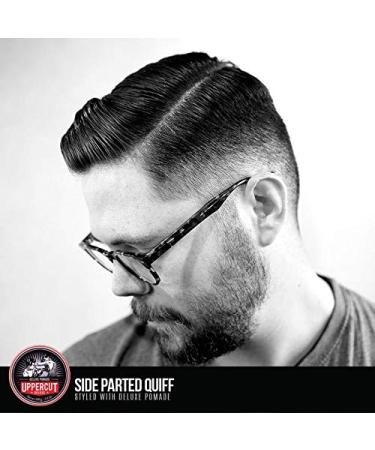 Uppercut Deluxe Pomade for Men - High Shine & Strong Hold | Water-Based 100g - Classic Styling Product - Buy Online on GoSupps.com