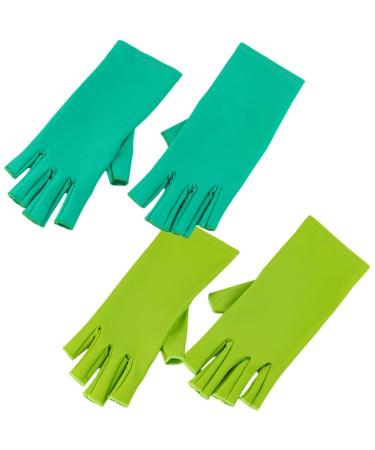 FRCOLOR 4 Pairs Mitts Sewing Gloves Sun Gloves Hand Gloves for Women Mitten Gloves with Fingers Half Finger Glove Crochet Gloves Nail Art Tools Sewing Tools Spandex Work Quilting - Buy Online on GoSupps.com