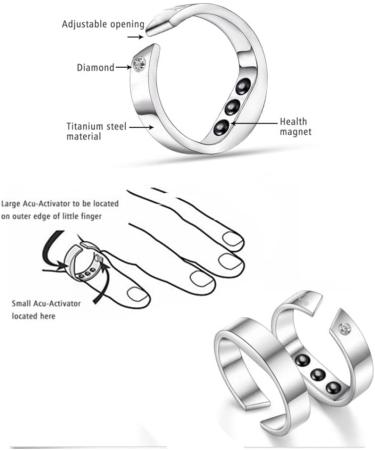 Anti Snoring Ring - Stop Snoring & Improve Sleep Quality - Acupressure Treatment - Side Effect Free - Small Size - Buy Online on GoSupps.com