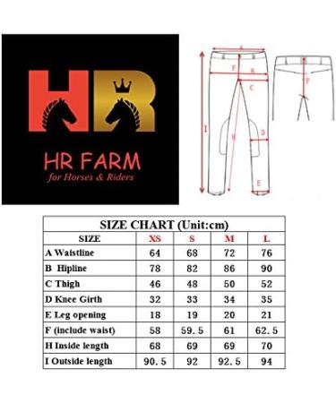 HR Farm Women's Beige Full Seat Silicone Tights with Pocket - X-Small | UPF50+ & Gel Grip for Horse Riding - Buy Online on GoSupps.com