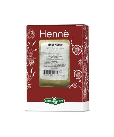 Erba Vita Henna Color Neutral Hair 100 g Erbavita