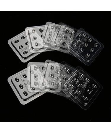 Disposable Eyelash Adhesive Palette - 10 pcs Plastic False Eyelash Glue Holder - Buy Online on GoSupps.com