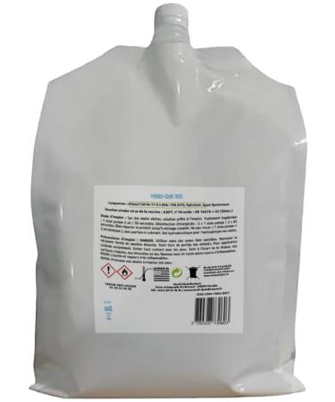 Vindi Hand Disinfectant 5L Eco Refill - 76% Alcohol Virucidal - French Manufactured International Shipping - Buy Online on GoSupps.com