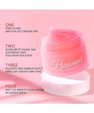 Hunmui Pore Base Gel Cream - Hydrating Primer for Invisible Pore Coverage, Acne Control, Anti-Aging & Anti-Oxidation - 1.05oz - Buy Online on GoSupps.com