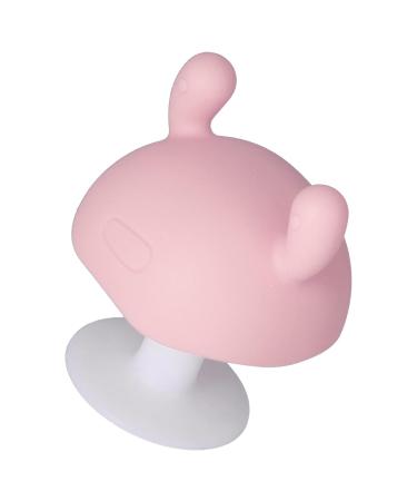 Silicone Mushroom Teething Toy for Infants 4+ Months - Pink - Buy Online on GoSupps.com