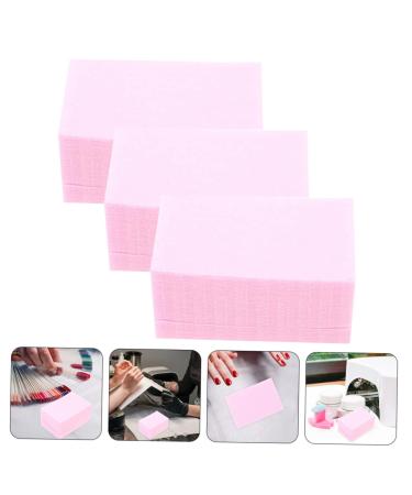 3 Pack Nail Remover Cotton Wipes Natural Fiber Makeup Remover for Nail Art Eyelash Glue & Manicure Pink - Buy Online on GoSupps.com