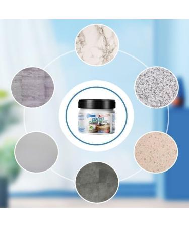 Stone Maintenance Polishing Wax with Sponge Granite Polishing Compound Marble Scratch Remover and Polish Granite Countertop Cleaner Stone Polishing Care Wax - Buy Online on GoSupps.com