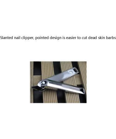 Nail Clippers Set Ultra Sharp Sturdy Fingernail and Toenail Clippers with Nail File Ear Pick for Men and Women Beige - Buy Online on GoSupps.com