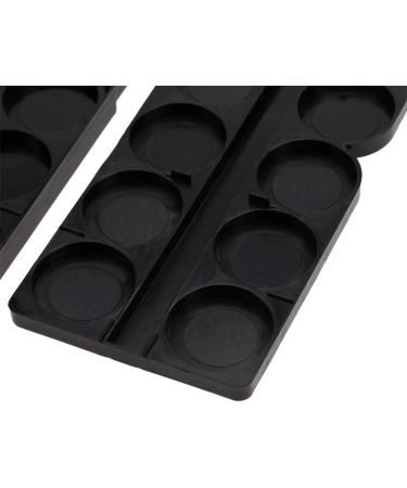  Wytino Nail Art Palettes 24 Grid Watercolor Pigment Color Mixing Palettes Manicure Drawing Tray (Black) - Buy Online on GoSupps.com