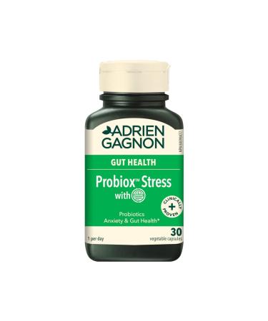 Adrien Gagnon - Probiox Anti Stress - Promotes Healthy Mood Balance Helps to Reduce Gastrointestinal Discomfort Related to Stress - (30 veg caps)