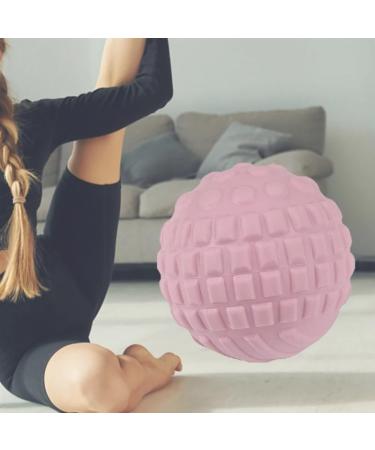 TPR Massage Ball - Portable Lightweight & Washable Massager (Pink) for Stress Relief & Muscle Recovery - Buy Online on GoSupps.com