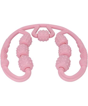 Verdant Touch Leg Muscle Roller - All-Round Massage Roller for Calf & Thigh - 7 Rollers - Pink - International Shipping - Buy Online on GoSupps.com