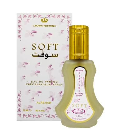 Al Rehab Soft Eau de Parfum Spray for Women 1.18 Ounce