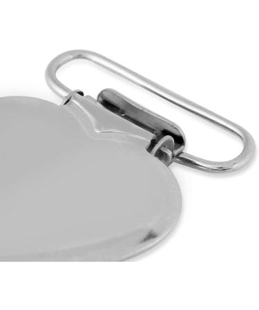 10-Pack Heart-Shaped Pacifier Clips & Suspenders - Secure Your Baby's Pacifier Worldwide - Buy Online on GoSupps.com