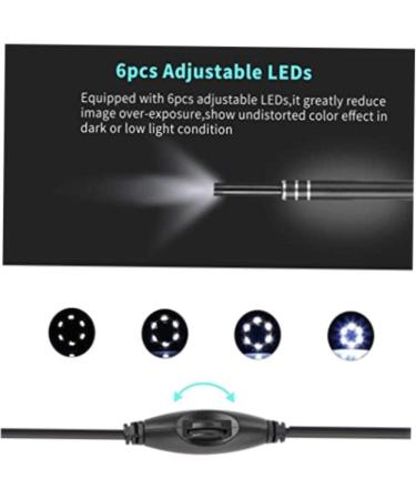 Ear Cleaning Kit with Camera, Light & Picks - Otoscope Endoscope for Easy Detection and Earwax Removal at Home - Buy Online on GoSupps.com