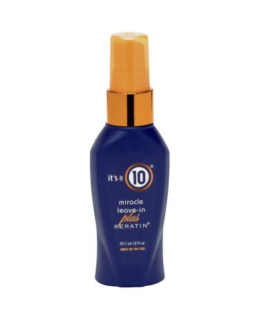 It's a 10 Haircare Miracle Leave-In Plus Keratin 2 Fl. oz. 2 Fl Oz (Pack of 1)