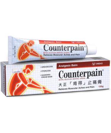Counterpain HOT Cr me 120g - Baume Chauffant pour Massage - Soulagement Musculaire & Articulaire - Sensation de Chaleur Apaisante - Buy Online on GoSupps.com