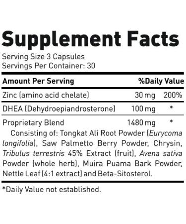 Crazy Muscle Powerful Keto Friendly DHEA Supplement: Muscle Attack is a Booster for Men and Women to Increase & Maintain Test Levels and Prevents Side Effects - Bodybuilding Supplements - 90 Tablets - Buy Online on GoSupps.com