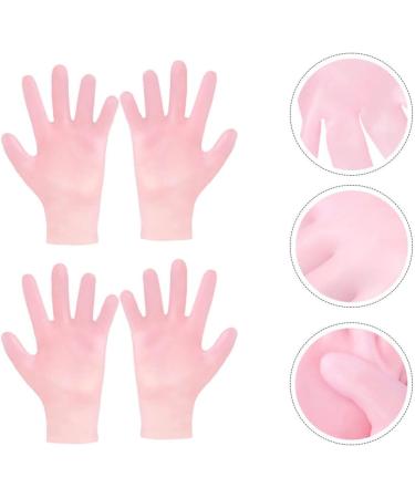 minkissy 2 Pairs Whitening Moisturizing Gloves Exfoliating Whitening Glove Anti- Drying Beauty Mitten Overnight Gloves Bedtime Gloves Gel Gloves Sokcs Spa Gloves Care Sebs Sock Miss - Buy Online on GoSupps.com