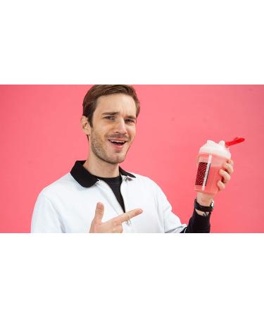 G Fuel PewDiePie Lingonberry Energy Powder 9.8 oz Tub - 40 Servings | Natural Energy and Focus Supplement - Buy Online on GoSupps.com