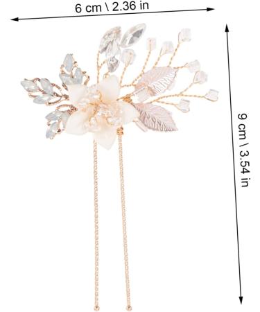 minkissy Bride Wedding Hair Fork Bridal Hair Clip Diamond Hair Clips Wedding Hair Clip 1 Pair Wedding Hair Accessories for Brides Rhinestone Hair Fork Bridal Hair Pin Hair Fork Rhinestones - Buy Online on GoSupps.com