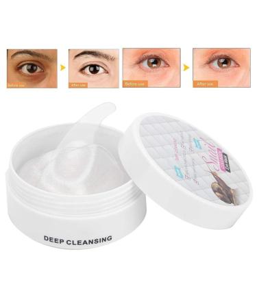 60 Pieces Snail Collagen Eye Masks - Soothing Under Eye Flaps for Puffiness & Dark Circles Removal - Buy Online on GoSupps.com
