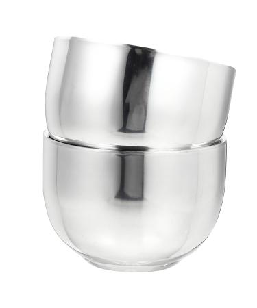 Skisuno 2 pieces of shaving soap bowl foam shell razor for men barturasier men's soap shaving mixed bowl double layer double layer razor cup of razor cup soap men's razor