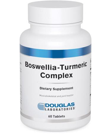 Douglas Laboratories Boswellia-Turmeric Complex | Botanical Extracts to Support Normal Recovery of Joints and Muscles After Exercise or Activity* | 60 Tablets Standard Packaging