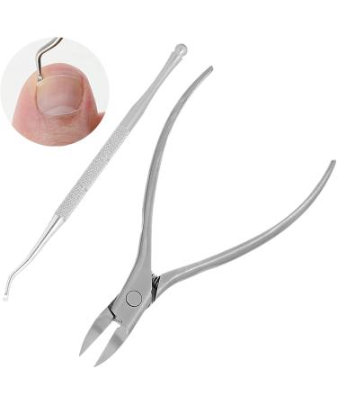 Cuticle Trimmer Angled Ends Cuticle Clipper Stainless Steel Streamlined Handle Not Easy To for Hand(Streamer Silver) - Buy Online on GoSupps.com