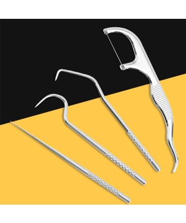 BAILIY Toothpick Set - Metal Dental Floss Portable Cleaning Tool for Optimal Oral Care | International Shipping Available - Buy Online on GoSupps.com
