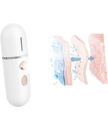 Ipetboom 1 Set face steamer sprayer Face Moistener mini white spray portable Hydrating instrument abs humidifier Facial Mister Portable Mist Sprayer portable humidifiers - Buy Online on GoSupps.com