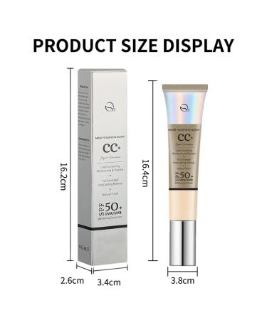 30g ProBuk CC Cream - SPF 50 Color Correcting Foundation & Illuminator | Best Moisture Cream for Flawless Skin - Buy Online on GoSupps.com