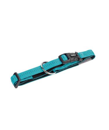 Nobby collar Soft Grip turquoise L: 20-30 cm W: 10 mm 1 piece turquoise-black length 20-30 cm width 10 mm - Buy Online on GoSupps.com