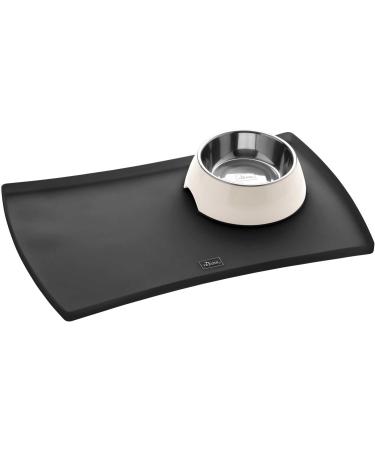 Hunter Bowl Mat Selection - Black Size M (60 x 40 cm) | Durable Dog Feeding Mat for International Shipping - Buy Online on GoSupps.com