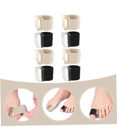 FRCOLOR Toe Separator Thumb Splints with Bunion Cushion Sleeves - 12 Pairs, Breathable Orthotics for Big Toe, Assorted Colors - 2.5x1.9cm - Buy Online on GoSupps.com
