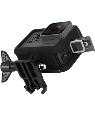Kourpar Protective Housing Case for GoPro Hero 7/6/5 - Black Frame Camera Mount, Compatible with Hero 7/6/5, Silver/White, Grey Border, Cage Shell for Ultimate Protection - Buy Online on GoSupps.com