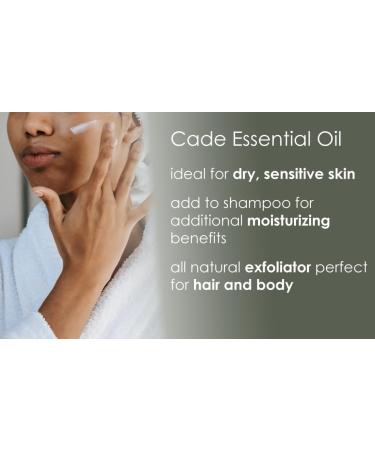 Cade 1/6 fl oz (5 ml) Glass Bottle 100% Pure Essential Oil GreenHealth - Buy Online on GoSupps.com