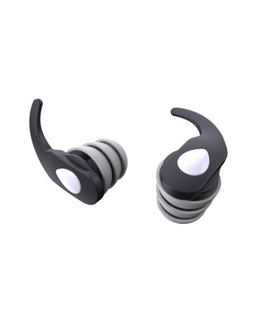 MEIBAOGE 1 Pair Ear Plugs Soft Silicone Noise Reducing Reusable Earplugs for Sleeping Work Studying Travel Concert Snoring